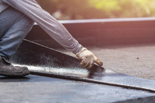 Professional Waterproofing technician working in Bala Cynwyd, PA